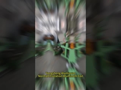 Isolamento 1060 bobina di alluminio 0,45 mm 0,5 mm film arancione di alluminio rotolo di alluminio di isolamento bobina