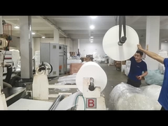 Stampa di tessuti tessili + PE estrusore in bianco e nero a scacchi stampato