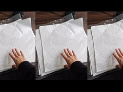 Fogli di alluminio per hamburger Hexagon Honeycomb Paper laminato