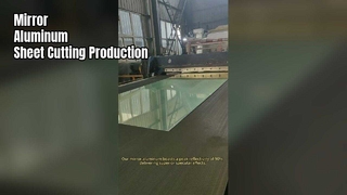 Lastra riflettente a specchio in alluminio