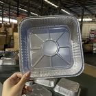 Food Grade 8011 Take Away Trays Food Packaging Aluminum Foil Container