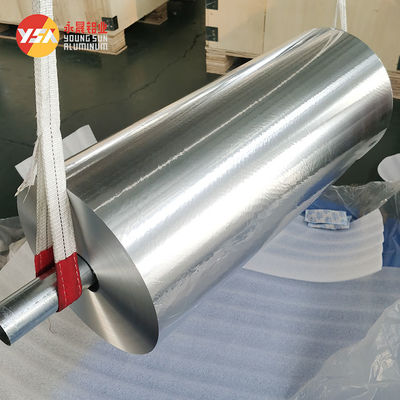 Alloy 1235 8011 8079 3003 Aluminum Foil Jumbo Roll Laminated Packaging Wrap