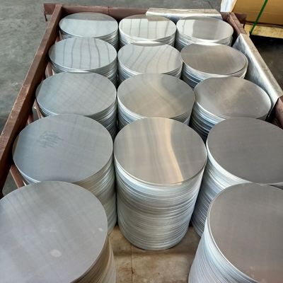 Mill Finish 0.36mm 6mm Aluminum Circle Plate 1000mm Diameter Custom Size High Flatness Burr Free Edge Food Grade