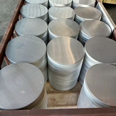 T3 T8 T351 T851 Deep Drawing Aluminum Discs Circles Custom Size High Flatness Burr Free Edge Food Grade