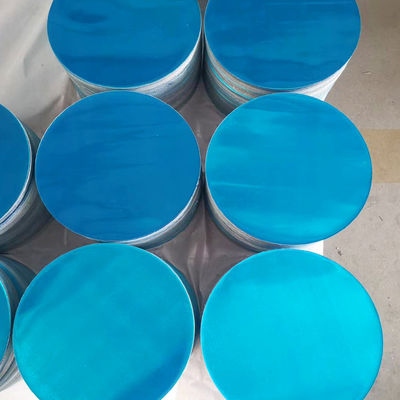Aluminum Circle 1.5mm 1060 Disc Lamp Housing Material Custom Size High Flatness Burr Free Edge Food Grade