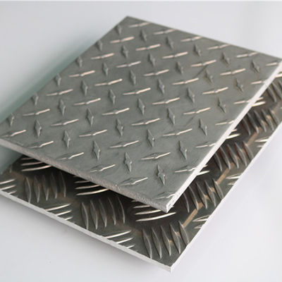 Non-Slip Diamond Pattern Sheet AA1100 Checkered Plate for Trailer Flooring (4ft x 8ft, 2mm-12mm Thickness)
