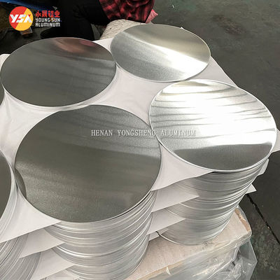 3000 Series 3003 Alloy Aluminum Circle Disc Cookware Custom Size High Flatness Burr Free Edge Food Grade