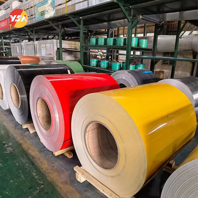 Il colore di Pvdf ha ricoperto le bobine di alluminio 3105 3003 1060 5052 6061 preverniciati