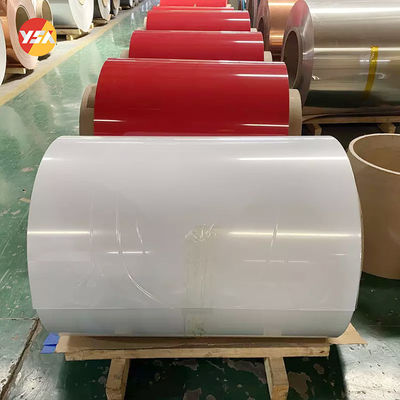 Rotolo di alluminio di colore della bobina rivestito 1100 3003 3004 3105 5052 ad alta resistenza