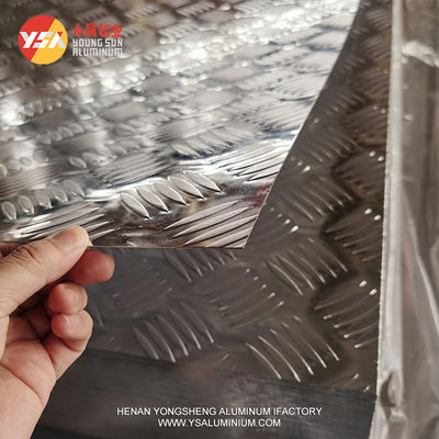 Aluminium Diamond Plate 5052 Embossed Aluminium Sheet 8 X 4 Aluminum Tread Plate