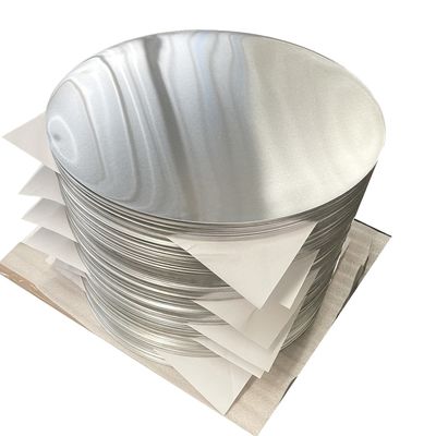 Disco circolare in alluminio 1000 mm 1050 1060 1100 Dimensioni personalizzate Elevata planarità Bordo privo di bave Per uso alimentare Industriale
