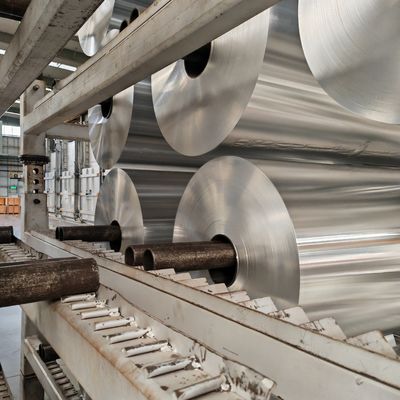 Rotolo di foglio di alluminio 1235 per confezionamento di sigarette 0,0065 mm 0,007 mm singolo liscio