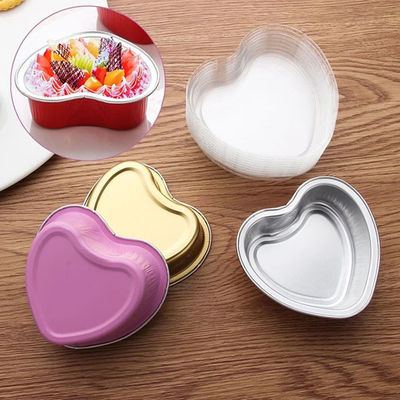 Palline di foglio a forma di cuore 100 ml Palline di alluminio a forma di cuore Peso 2,9 g