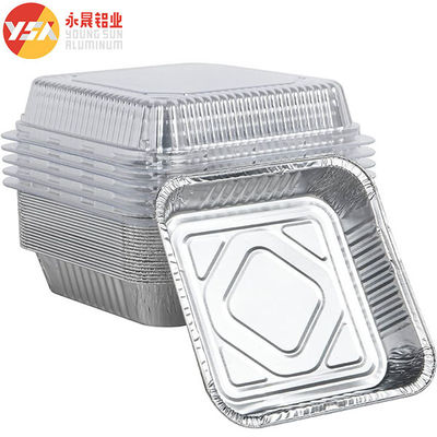 8x8 Pan Pane Quadratura Pan di alluminio Pastella Fogliera Pan 8x8 Inch Cucina