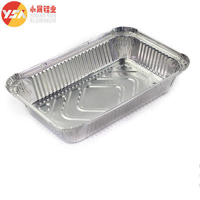 8389 Contenitore in alluminio 210*140*38mm vaschette da 800ml 1000 pezzi