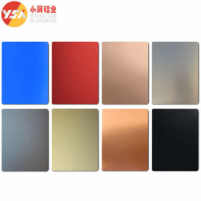 5052 Foglio di alluminio anodizzato 2 mm 3 mm 4 mm Nero Blu Rosso Rosso Placca d'oro