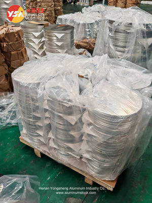 Cerchio in alluminio di alta qualità serie 3000 per pentole e utensili da cucina H14