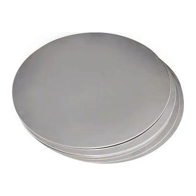 1050 1100 3003 3105 Disco circolare di alluminio Leggio di piastra di piastra di taglia personalizzata Alta piattazza Grado alimentare