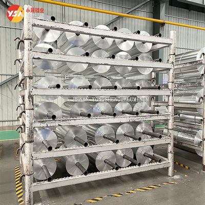 Rotolo di foglio di alluminio doppio zero 8011 0,006 mm per imballaggio alimentare