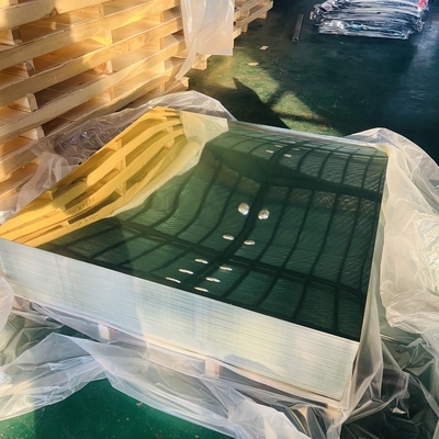 Specchio in alluminio puro industriale 1070, alta riflettività, lunghezza e larghezza personalizzabili