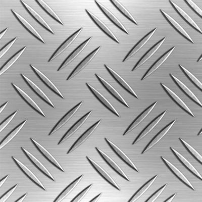 1050 3003 4 x 8 lamiere di alluminio diamantate in alluminio laminato vengono utilizzate principalmente come materiali antiscivolo e decorativi.