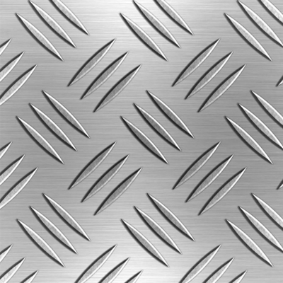 1050 3003 4 x 8 lamiere di alluminio diamantate in alluminio laminato vengono utilizzate principalmente come materiali antiscivolo e decorativi.