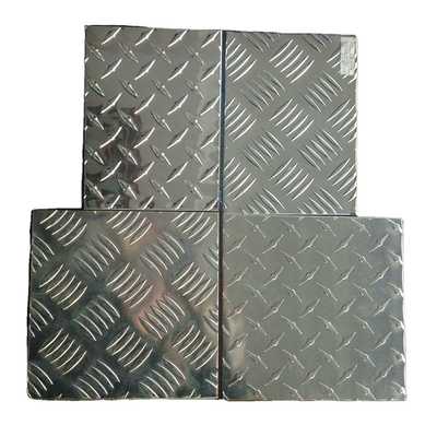 3003 5052 5083 6061 Diamante antiscivolo Disegno di battistrada in alluminio Metallo di alluminio