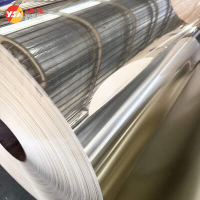 Lamiera di alluminio a specchio PVDF autopulente 1050 3003 0,3-3 mm Rivestimento resistente agli agenti atmosferici e ai raggi UV