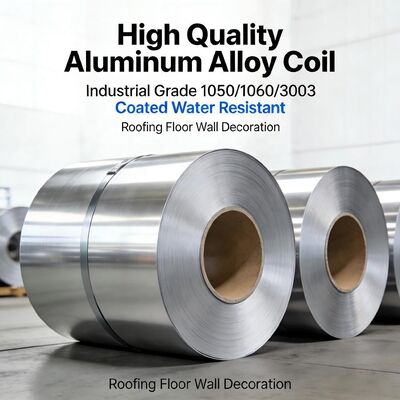 Bobina di alluminio 5052 H32 2.0mm 1500mm Grado marino resistente alla nebbia salina Pannello per barche