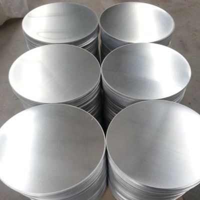 0,5 mm 6,0 mm 8011 H12 H14 Dischi in alluminio dimensioni personalizzate elevata planarità bordo senza bave per uso alimentare