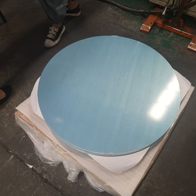 T4 T8 Piastra circolare da cucina 0,3 mm 0,5 mm di alluminio Dimensioni personalizzate Alta piattazza senza bordi di bordo di grado alimentare