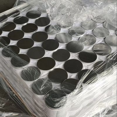 T3 T8 T351 T851 Deep Drawing Aluminum Discs Circles Custom Size High Flatness Burr Free Edge Food Grade