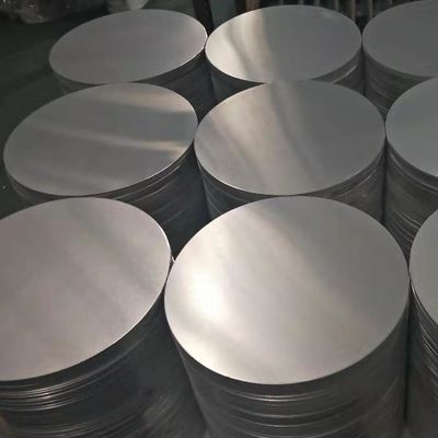 Disco in alluminio personalizzato 80mm 1000mm Piastra circolare Dimensioni personalizzate Elevata planarità Bordo privo di bave Per uso alimentare