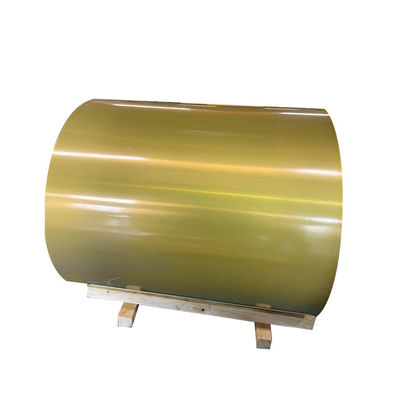 Il colore del pe ha ricoperto il colore dorato di alluminio dipinto H24 della bobina 3004