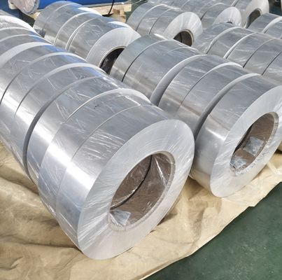 Bobina di alluminio anodizzato 1050 H24 0,13 mm ad alta resistenza alla trazione per piegatura e punzonatura tagliata