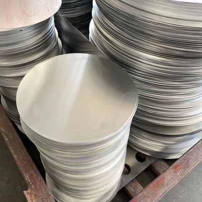 Cerchio di alluminio 1,5 mm 1060 Disco di alluminio Materiale di alloggiamento della lampada