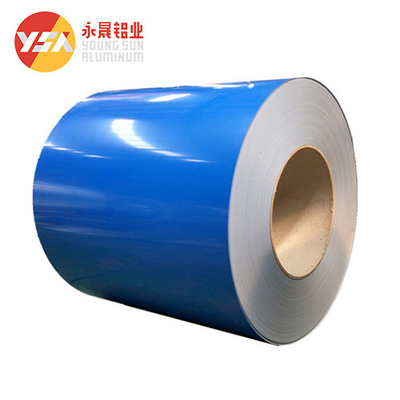 1060 1050 1100 PVC hanno preverniciato la bobina rivestita di colore dello strato dell'alluminio di colore del rivestimento per la grondaia