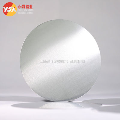 RoHS Disco in argento di alluminio Circolo 3002 3003 3004 0,1-6,0 mm Diametro personalizzato Alta piattazza