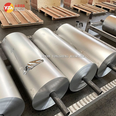 8006 8011 Foglio di alluminio Jumbo Roll Contenitore alimentare ID 76mm Core Wrap Foil