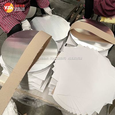 1060 Cerchio di disco in alluminio per copertura della lampada / utensili da cucina