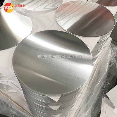 3000 Series 3003 Alloy Aluminum Circle Disc Cookware Custom Size High Flatness Burr Free Edge Food Grade