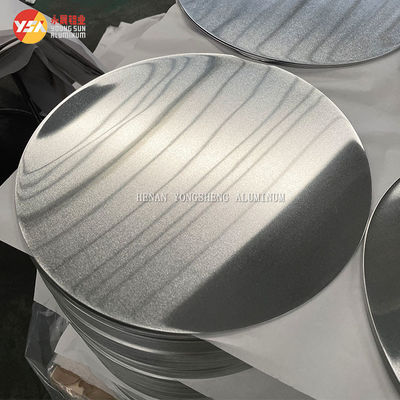 3000 Series 3003 Alloy Aluminum Circle Disc Cookware Custom Size High Flatness Burr Free Edge Food Grade