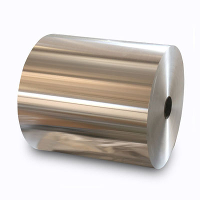 Rotolo di foglio di alluminio argentato, spessore 0,006-0,02 mm, bobina con larghezza personalizzata
